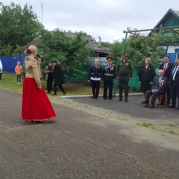 «Спасибо за жизнь» адресное поздравление ветерана Великой Отечественной войны Я.И. Павлючика